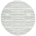 thumbnail image 1 of SAFAVIEH Soho Kiaran Abstract Area Rug, Light Grey/Ivory, 6' x 6' Round, 1 of 7