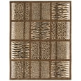 thumbnail image 1 of SAFAVIEH Soho Lacework Animal Area Rug, Beige/Brown, 8'3" x 11', 1 of 7