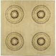 thumbnail image 1 of SAFAVIEH Soho Leanne Geometric Wool Area Rug, Beige/Gold, 6' x 6' Square, 1 of 10