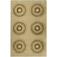 thumbnail image 1 of SAFAVIEH Soho Leanne Geometric Wool Area Rug, Beige/Gold, 8' x 8' Square, 1 of 10