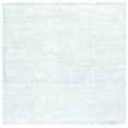 thumbnail image 1 of SAFAVIEH Soho Louella Solid Area Rug, Turquoise/Ivory, 6' x 6' Square, 1 of 11