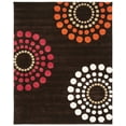 thumbnail image 1 of SAFAVIEH Soho Louise Geometric Area Rug, Brown/Multi, 7'6" x 9'6", 1 of 8