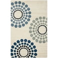thumbnail image 1 of SAFAVIEH Soho Louise Geometric Area Rug, Ivory/Multi, 7'6" x 9'6", 1 of 8