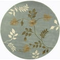 thumbnail image 1 of SAFAVIEH Soho Mable Floral Area Rug, Light Blue, 6' x 6' Round, 1 of 9