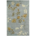 thumbnail image 1 of SAFAVIEH Soho Mable Floral Wool Area Rug, Light Blue, 6' x 9', 1 of 10
