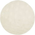 thumbnail image 1 of SAFAVIEH Soho Maci Polka Dots Wool Area Rug, White, 6' x 6' Round, 1 of 10
