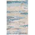 thumbnail image 1 of SAFAVIEH Soho Marcus Abstract Area Rug, Beige/Blue, 5' x 8', 1 of 8