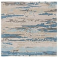 thumbnail image 1 of SAFAVIEH Soho Marcus Abstract Area Rug, Beige/Blue, 6' x 6' Square, 1 of 8