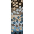 thumbnail image 1 of SAFAVIEH Soho Martha Floral Wool Runner Rug, Brown/Blue, 2'6" x 8', 1 of 10