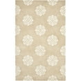 thumbnail image 1 of SAFAVIEH Soho Maui Geometric Wool Area Rug, Beige/Ivory, 3'6" x 5'6", 1 of 9