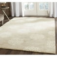 thumbnail image 1 of SAFAVIEH Soho Maui Geometric Wool Area Rug, Beige/Ivory, 9'6" x 13'6", 1 of 9