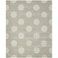 thumbnail image 1 of SAFAVIEH Soho Maui Geometric Wool Area Rug, Grey/Ivory, 9' x 12', 1 of 10