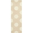 thumbnail image 1 of SAFAVIEH Soho Maui Geometric Wool Runner Rug, Beige/Ivory, 2'6" x 6', 1 of 9