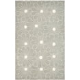 thumbnail image 1 of SAFAVIEH Soho Megan Floral Wool Area Rug, Blue/Ivory, 5' x 8', 1 of 6