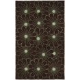 thumbnail image 1 of SAFAVIEH Soho Megan Floral Wool Area Rug, Brown/Teal, 7'6" x 9'6", 1 of 8