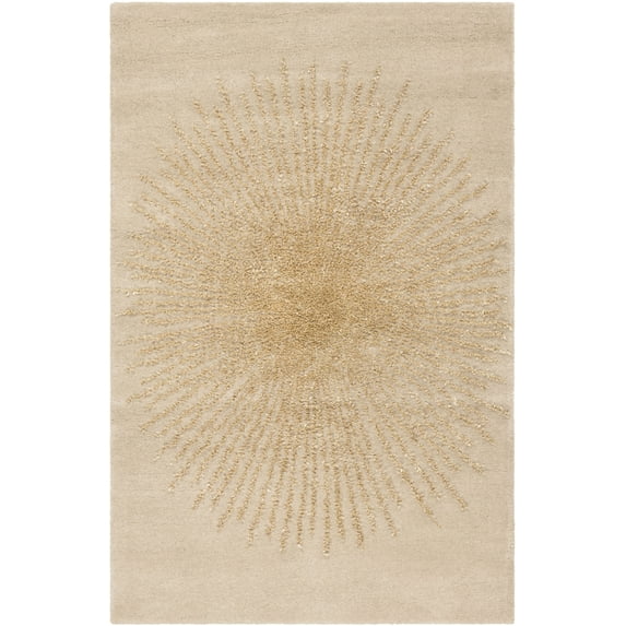 SAFAVIEH Soho Michelle Geometric Area Rug, Beige, 2' x 3'