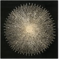 thumbnail image 1 of SAFAVIEH Soho Michelle Geometric Area Rug, Black/Beige, 8' x 8' Square, 1 of 8