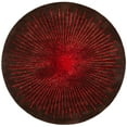 thumbnail image 1 of SAFAVIEH Soho Michelle Geometric Area Rug, Brown/Red, 4' x 4' Round, 1 of 8
