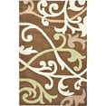 thumbnail image 1 of SAFAVIEH Soho Milan Abstract Wool Area Rug, Brown/Multi, 3'6" x 5'6", 1 of 10