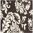 thumbnail image 1 of SAFAVIEH Soho Morgan Floral Area Rug, Brown/Ivory, 6' x 6' Square, 1 of 8