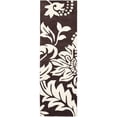 thumbnail image 1 of SAFAVIEH Soho Morgan Floral Wool Runner Rug, Brown/Ivory, 2'6" x 8', 1 of 9