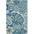 thumbnail image 1 of SAFAVIEH Soho Niamh Floral Wool Area Rug, Blue/Multi, 7'6" x 9'6", 1 of 4