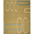 thumbnail image 1 of SAFAVIEH Soho Nimes Abstract Wool Area Rug, Beige, 7'6" x 9'6", 1 of 10