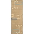 thumbnail image 1 of Safavieh Soho Nimes Abstract Wool Runner Rug, Beige, 2'6" x 8', 1 of 10
