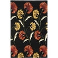 thumbnail image 1 of SAFAVIEH Soho Noah Floral Wool Area Rug, Black/Multi, 7'6" x 9'6", 1 of 9