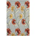 thumbnail image 1 of SAFAVIEH Soho Noah Floral Wool Area Rug, Blue/Multi, 7'6" x 9'6", 1 of 8