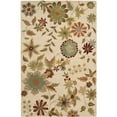 thumbnail image 1 of SAFAVIEH Soho Peronel Floral Wool Area Rug, Ivory/Sage, 6' x 6' Round, 1 of 10