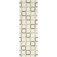 thumbnail image 1 of SAFAVIEH Soho Phoebe Geometric Wool Runner Rug, Ivory/Multi, 2'6" x 8', 1 of 10
