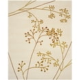 thumbnail image 1 of SAFAVIEH Soho Piper Floral Wool Runner Rug, Ivory/Orange, 2'6" x 10', 1 of 7