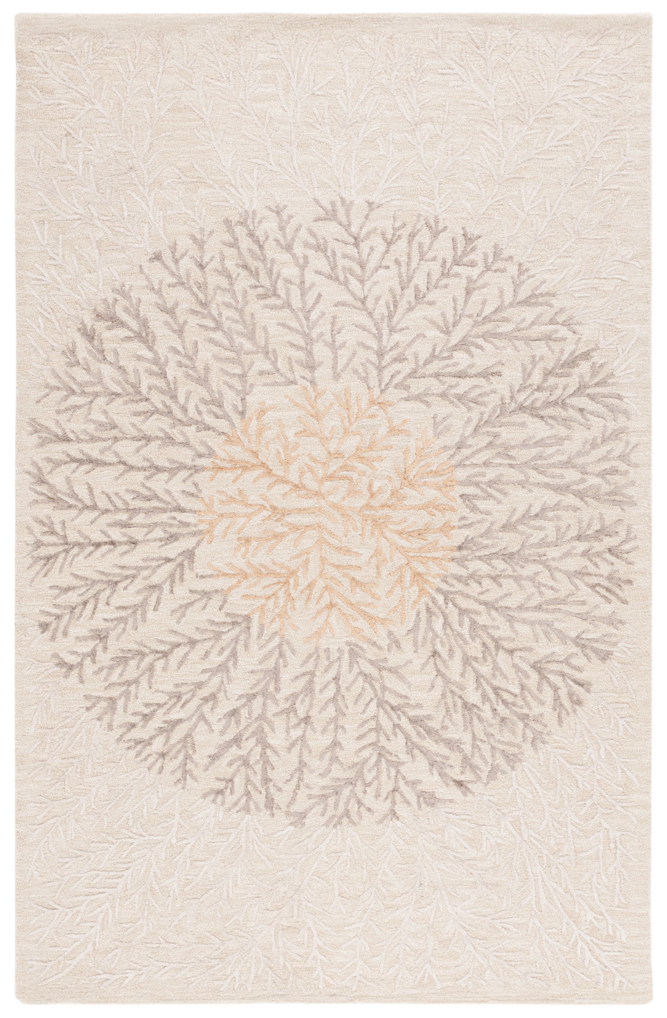 SAFAVIEH Soho Roger Abstract Area Rug, Beige/Brown, 5' x 8'