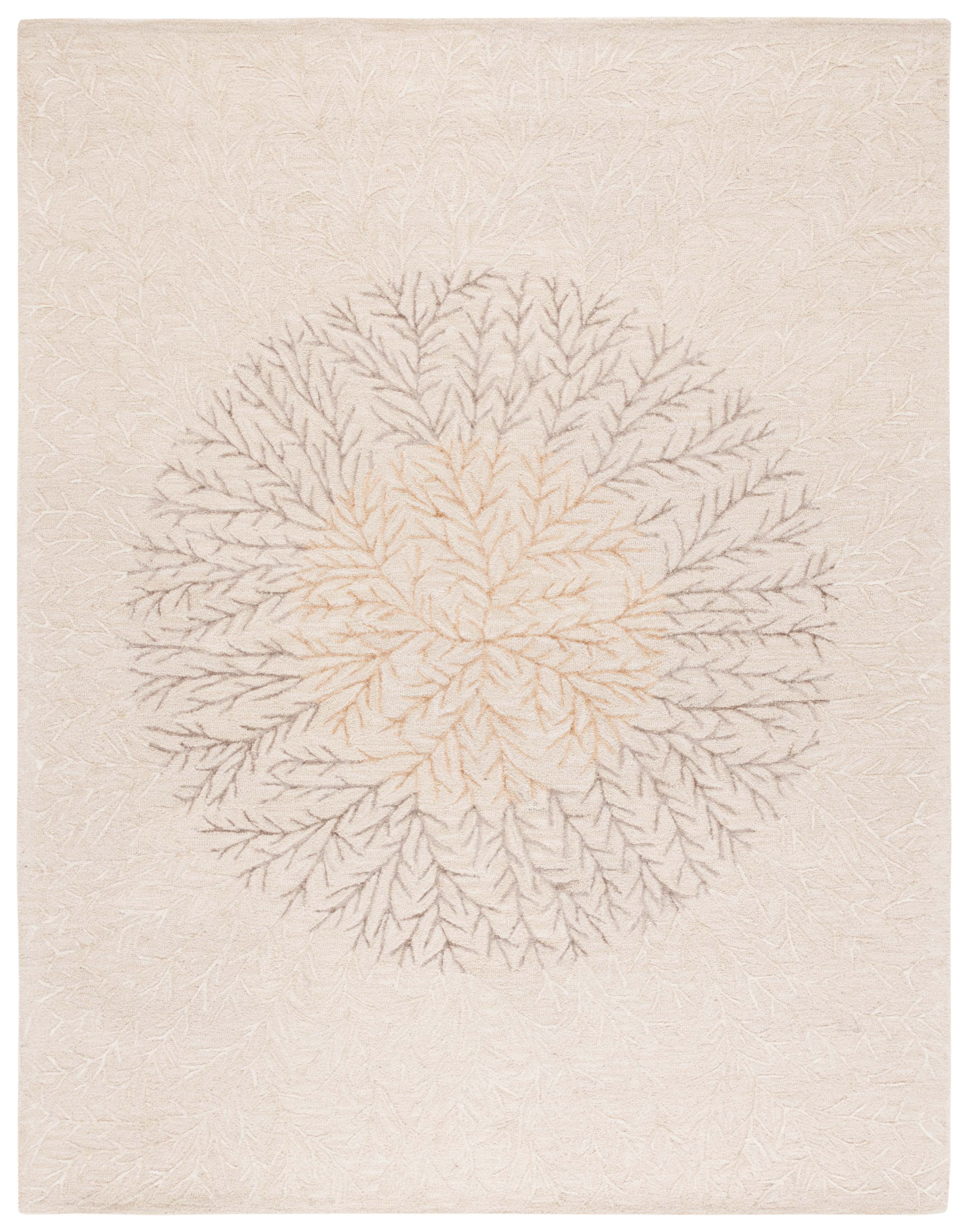 SAFAVIEH Soho Roger Abstract Area Rug, Beige/Brown, 8' x 10'