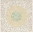 thumbnail image 1 of SAFAVIEH Soho Roger Abstract Area Rug, Beige/Yellow, 6' x 6' Square, 1 of 7