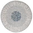thumbnail image 1 of SAFAVIEH Soho Roger Abstract Area Rug, Grey/Ivory, 6' x 6' Round, 1 of 7