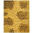 thumbnail image 1 of SAFAVIEH Soho Roxanne Dotted Wool Area Rug, Gold/Black, 7'6" x 9'6", 1 of 8