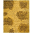 thumbnail image 1 of SAFAVIEH Soho Roxanne Dotted Wool Area Rug, Gold/Black, 8'3" x 11', 1 of 8