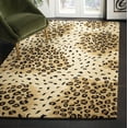 thumbnail image 1 of SAFAVIEH Soho Roxanne Dotted Wool Area Rug, Gold/Black, 9'6" x 13'6", 1 of 7