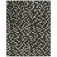 thumbnail image 1 of SAFAVIEH Soho Ryan Geometric Dotted Wool Area Rug, Black/White, 2' x 3', 1 of 9