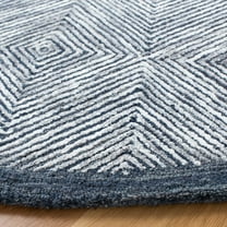 SAFAVIEH Soho SOH176F Handmade Dark Grey / Ivory Rug