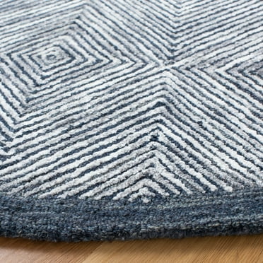 SAFAVIEH Soho SOH176F Handmade Dark Grey / Ivory Rug