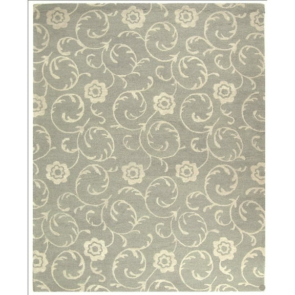 SAFAVIEH Soho SOH415B Handmade Light Blue / Silver Rug