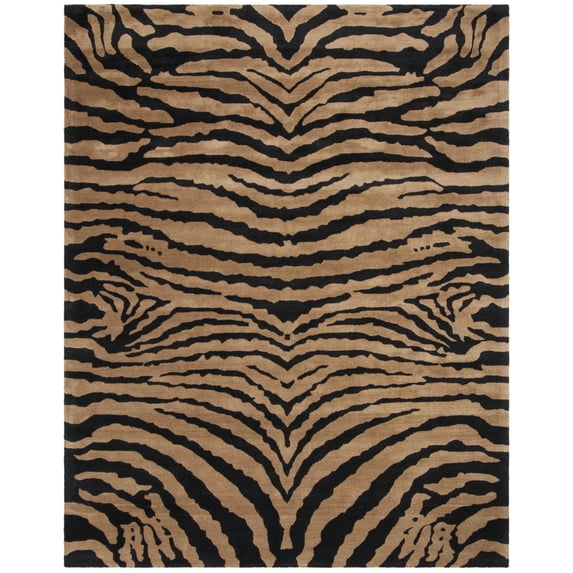 SAFAVIEH Soho SOH434E Handmade Black / Brown Rug