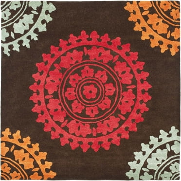SAFAVIEH Soho SOH732A Handmade Brown / Multi Rug