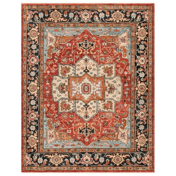 SAFAVIEH Soho SOH732A Handmade Brown / Multi Rug