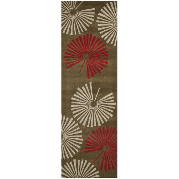 SAFAVIEH Soho SOH749A Handmade Brown / Ivory Rug