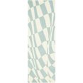 thumbnail image 1 of SAFAVIEH Soho Samantha Abstract Wool Runner Rug, Blue/Ivory, 2'6" x 8', 1 of 8