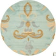 thumbnail image 1 of SAFAVIEH Soho Savannah Wool Area Rug, Light Blue/Multi, 6' x 6' Round, 1 of 4